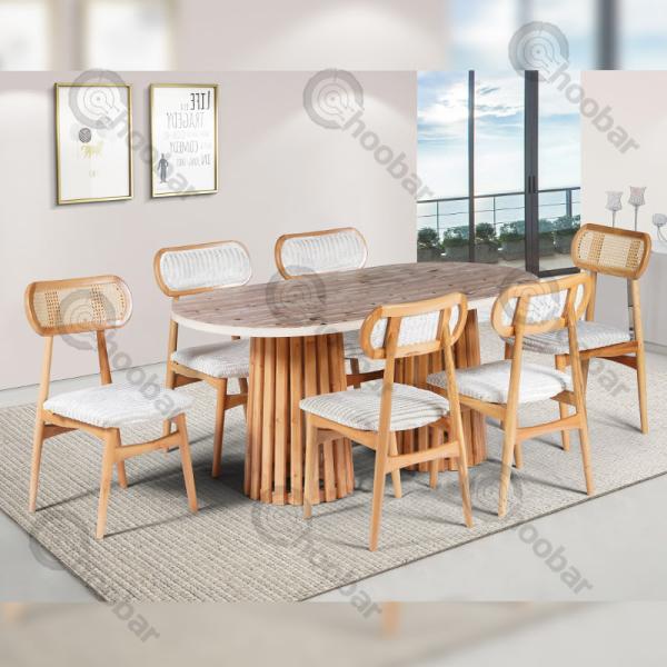 میزناهارخوری مدل میزسبدی صندلی ملوچ
