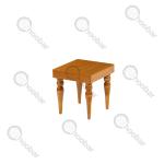 جلومبلی عسلی مدل پایه شمعی